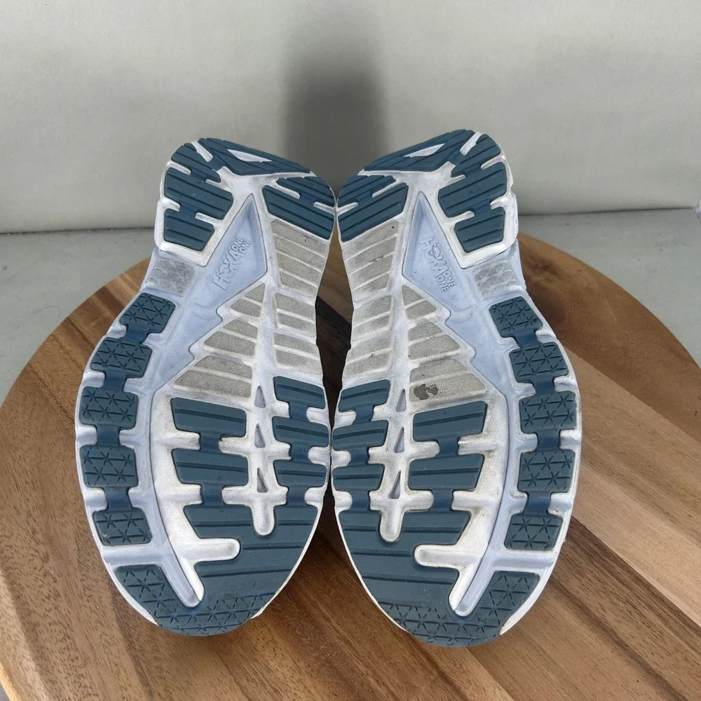 Hoka One One Gaviota 4 Mens Running Shoes Blue Coral 1123199 Size 9.5